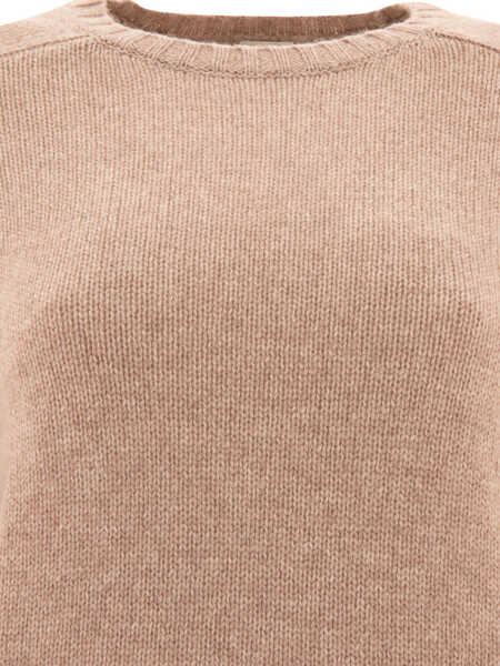 Pulovere INES DE LA FRESSANGE Arthur sweater Beige Femei (BM 17392521) 3