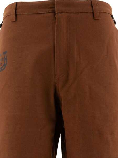 Pantaloni casual Rayon Vert Rocky trousers Brown Barbati (BM 17392560) 4