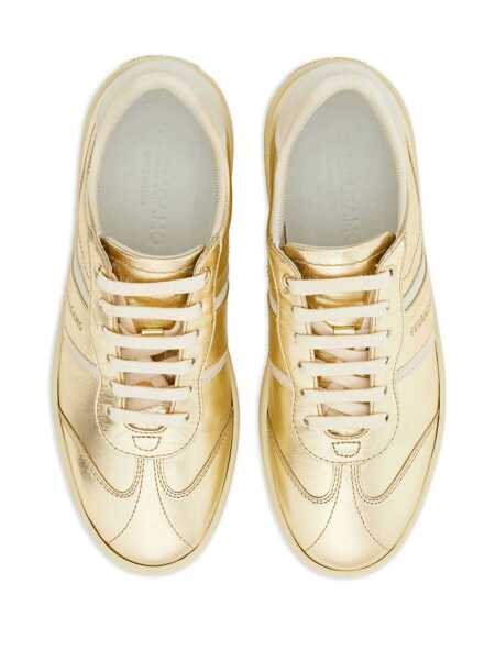 Sneakers Ferragamo Achille sneakers Gold Femei (BM 17392614) 4