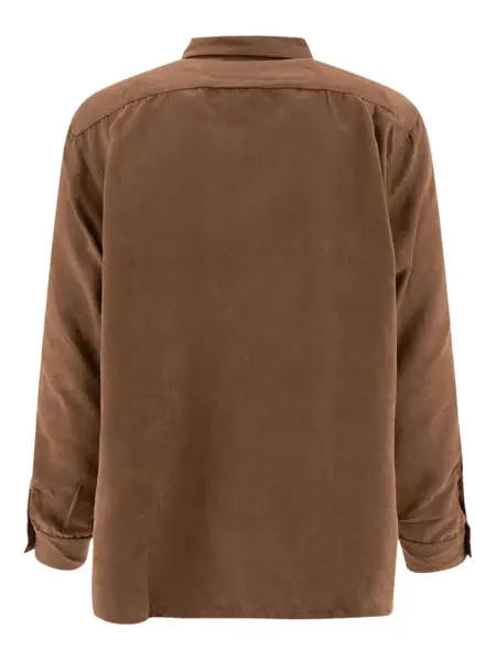 Camasi casual ENGINEERED GARMENTS Classic shirt Brown Barbati (BM 17392632) 2