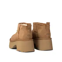 Botine Dama - Botine UGG Classic Ultra Mini New Heights ankle boots Beige Femei (BM 17392722) - B-mall.ro