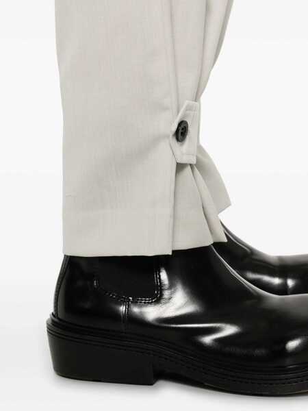 Pantaloni casual Sacai Belted cargo trousers Beige Femei (BM 17392878) 5