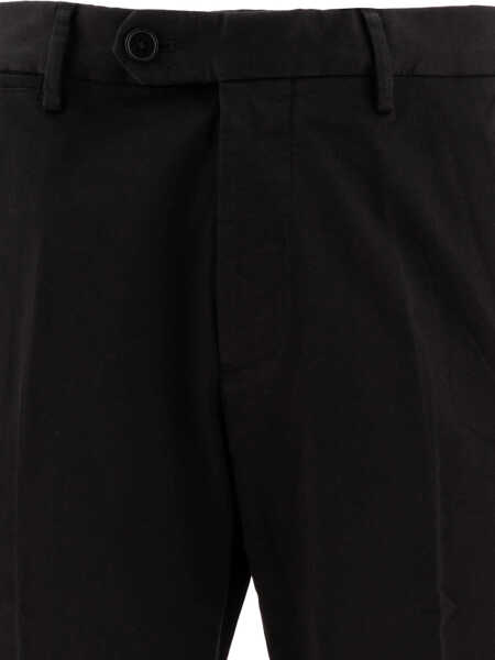 Pantaloni casual NN.07 Wilheim 1804 trousers Black Barbati (BM 17392932) 3