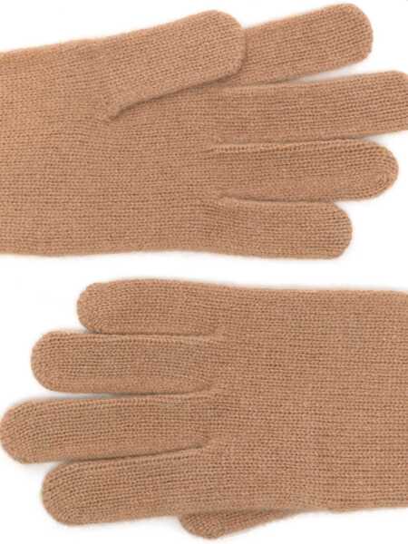 Manusi TOTME Long knit gloves Beige Femei (BM 17392962) 2