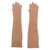 TOT&Ecirc;ME Long knit gloves Beige