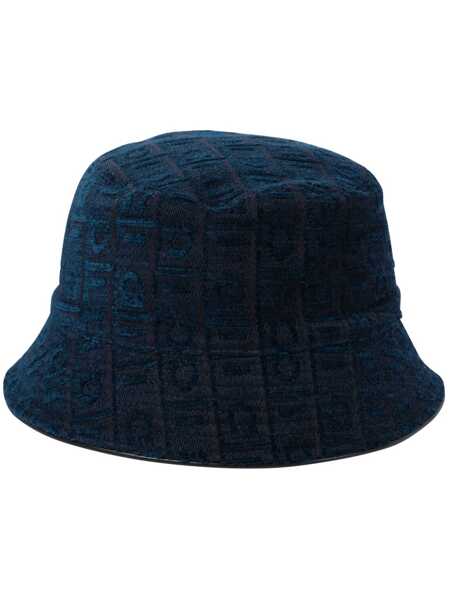Sepci Ferragamo Bucket hat Blue Femei (BM 17393130) 1