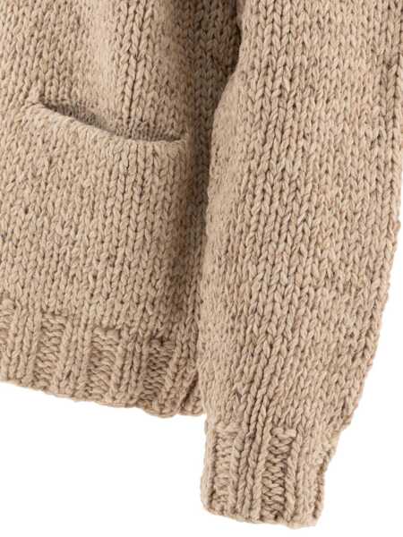 Pulovere VISVIM Cowichan sweater Beige Barbati (BM 17393172) 3
