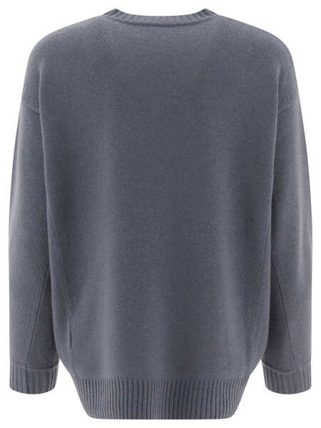 Pulovere Max Mara 1951 crewneck sweater Light blue Femei (BM 17393328) 2