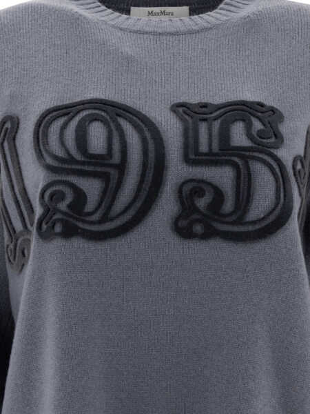 Pulovere Max Mara 1951 crewneck sweater Light blue Femei (BM 17393328) 3