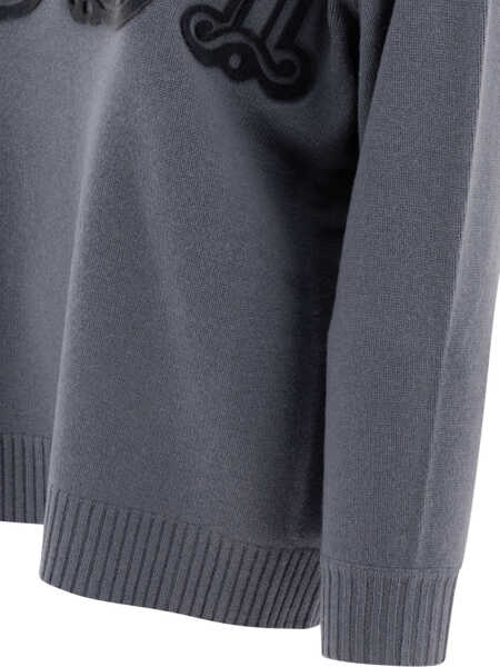 Pulovere Max Mara 1951 crewneck sweater Light blue Femei (BM 17393328) 4