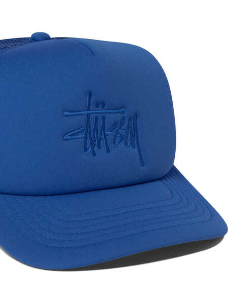 Sepci STSSY Big Basic trucker cap Blue Barbati (BM 17393337) 4