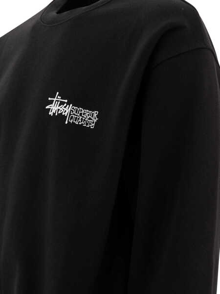 Hanorace STSSY Sweatshirts Black Barbati (BM 17393364) 4