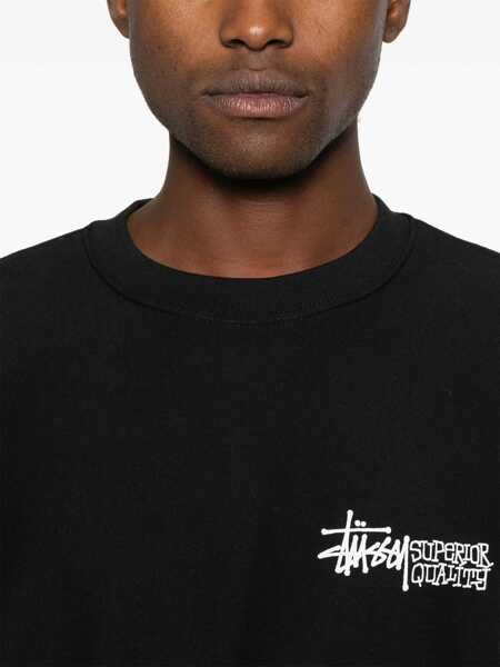 Hanorace STSSY Sweatshirts Black Barbati (BM 17393364) 5