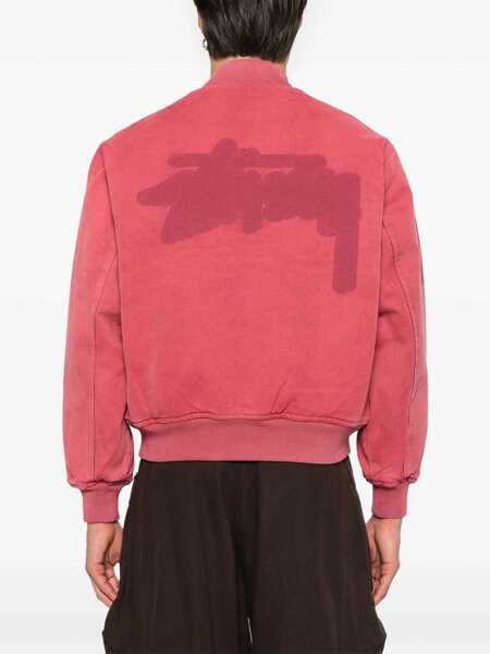 Bomber jacket STSSY Stssy bomber jacket Red Barbati (BM 17393382) 4