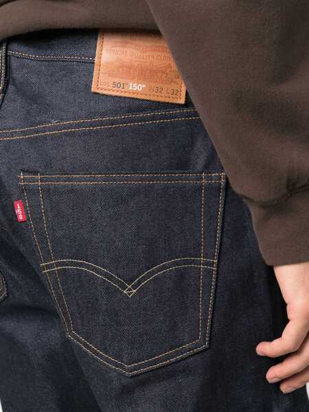 Blugi drepti Levis 501 Original Jeans Blue Barbati (BM 17393541) 5