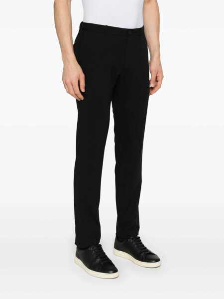 Pantaloni casual Incotex Trousers Black Barbati (BM 17393577) 3