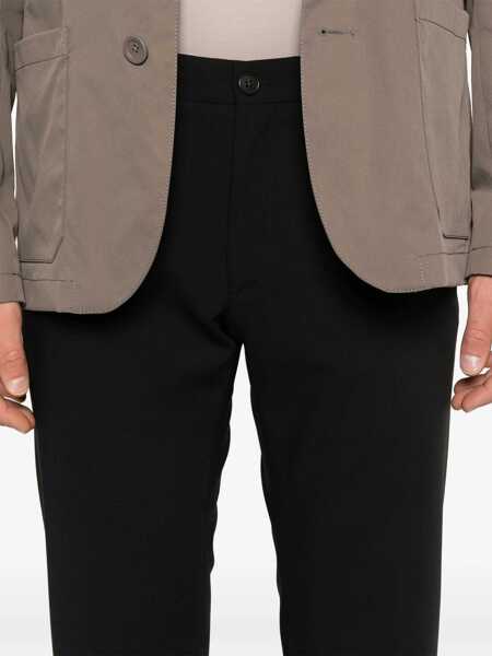 Pantaloni casual Incotex Trousers Black Barbati (BM 17393577) 5