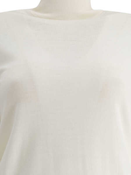 Pulovere casual Max Mara Wool turtleneck White Femei (BM 17393583) 3