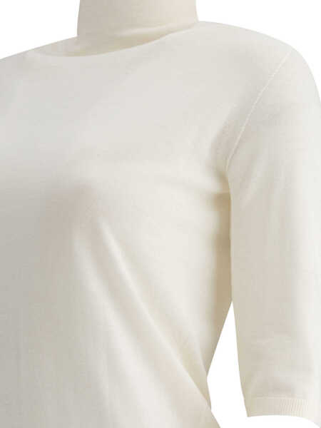 Pulovere casual Max Mara Wool turtleneck White Femei (BM 17393583) 4