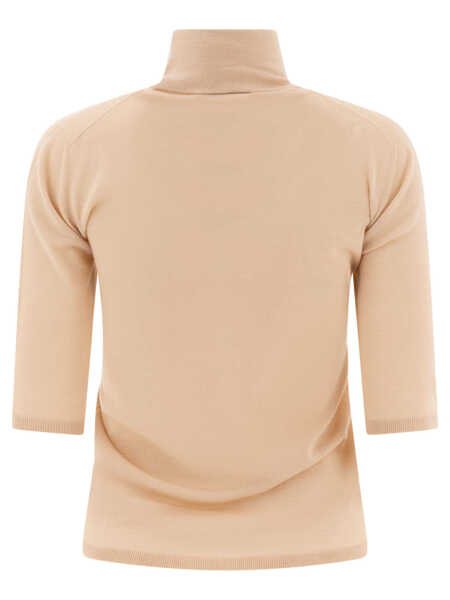 Pulovere casual Max Mara Wool turtleneck Beige Femei (BM 17393592) 2