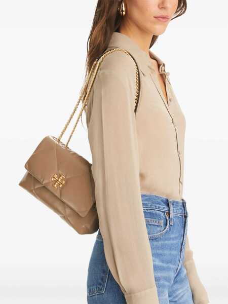 Genti de umar Tory Burch Kira Diamond Quilt Small Convertible Shoulder Bag Brown Femei (BM 17393676) 2