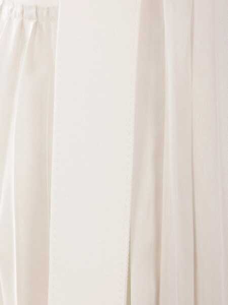 Fuste casual Sacai Pleated skirt White Femei (BM 17393808) 5