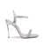 Casadei "Stratosphere 100mm" sandals Silver