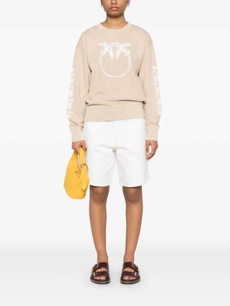 Hanorace Pinko Sweatshirts Beige Femei (BM 17393868) 2