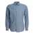 BORRIELLO Cotton denim shirt Light blue