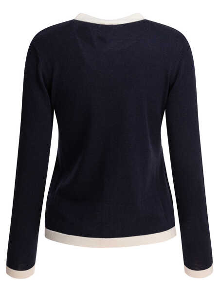Pulovere casual INES DE LA FRESSANGE Knitwear Blue Femei (BM 17394189) 2