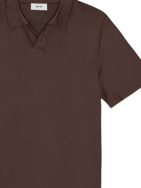 Tricouri Polo NN.07 Paul Polo shirt Brown Barbati (BM 17394228) 2