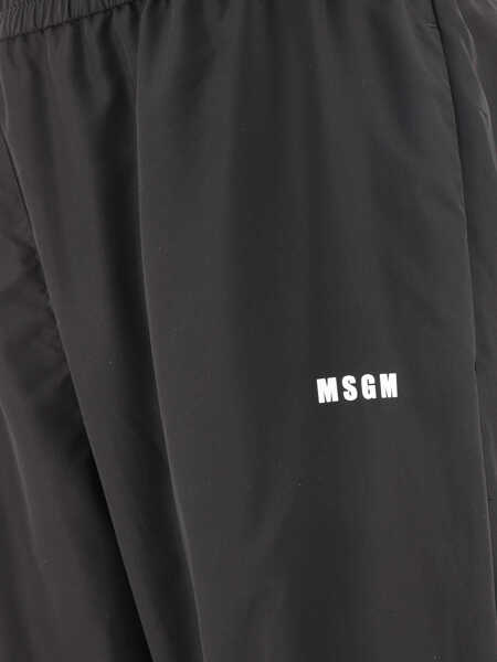 Pantaloni de trening MSGM MSGM joggers Black Barbati (BM 17394834) 3