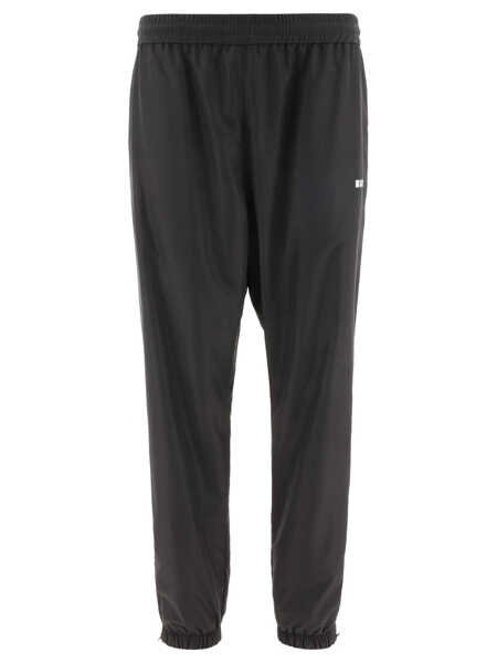 Pantaloni de trening MSGM MSGM joggers Black Barbati (BM 17394834) 1