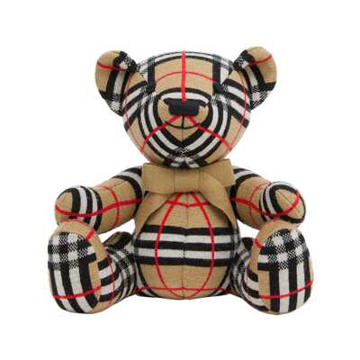 Burberry Kids Accesorii "Check Sitting Bear" puppet