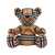 Burberry Kids "Check Sitting Bear" puppet Beige