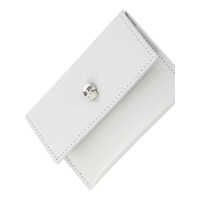 Portofele Dama - Portofele Alexander McQueen Skull card holder Grey Femei (BM 17394897) - B-mall.ro