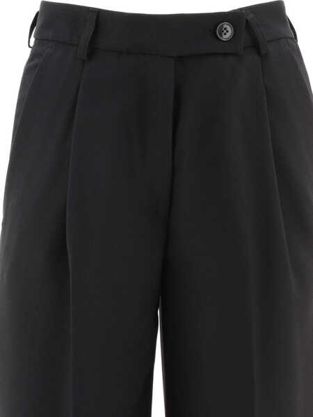 Pantaloni casual F.IT Tailored trousers with pressed crease Black Femei (BM 17395095) 3