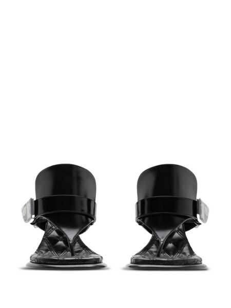 Sandale Burberry Bay 105mm sandals Black Femei (BM 17395119) 2