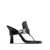 Burberry "Bay" 105mm sandals Black