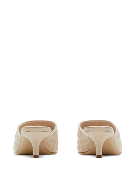 Pantofi cu toc Burberry Sadler mules 45 mm Beige Femei (BM 17395197) 4