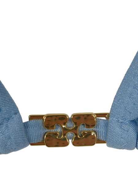 Sutiene Ganni Blue String bikini top Light blue Femei (BM 17395206) 3