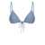 Ganni "Blue String" bikini top Light blue