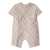 Burberry Kids Check cotton playsuit Beige