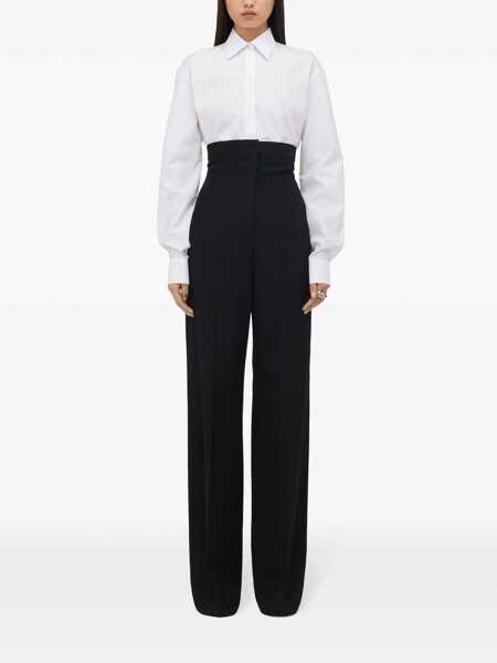 Camasi office Alexander McQueen Classic shirt White Femei (BM 17395221) 2