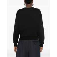 Topuri Alexander McQueen Dama - Hanorace Alexander McQueen Slashed sweatshirt Black Femei (BM 17395224) - B-mall.ro
