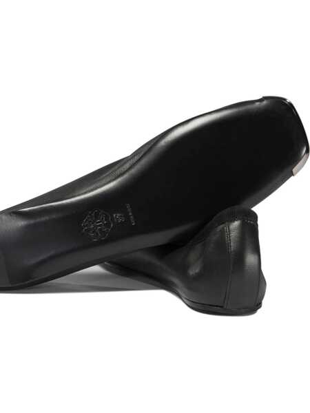 Balerini Alexander McQueen Punk ballet flats Black Femei (BM 17395245) 5