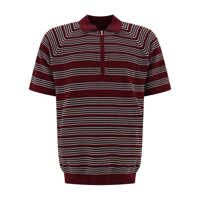 Tricouri Polo Half-zip jacquard polo shirt Barbati