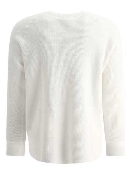 Tricouri Beams Plus Crew Thermal 30 t-shirt White Barbati (BM 17395341) 2