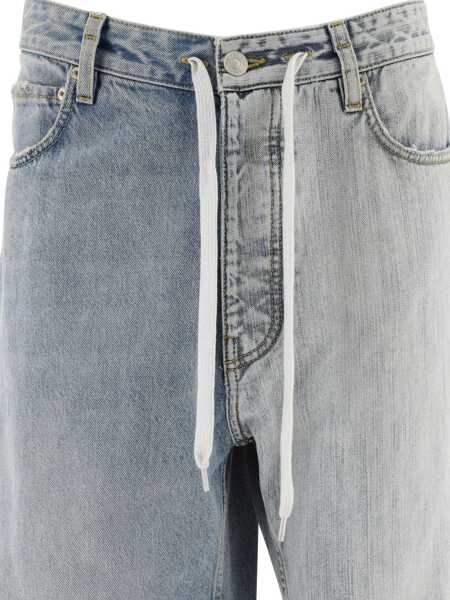 Blugi drepti Balenciaga Fifty-Fifty jeans Light blue Barbati (BM 17395398) 3
