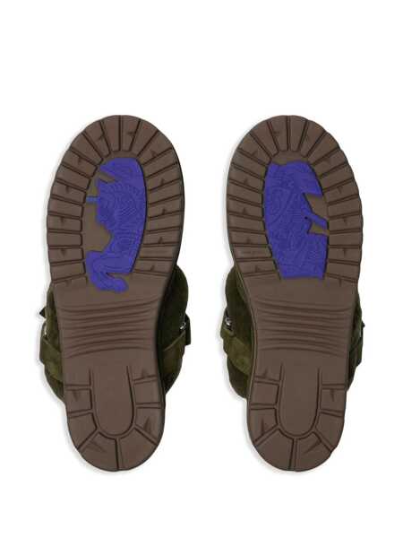 Mocasini Burberry Chubby Low slippers Green Barbati (BM 17395524) 5